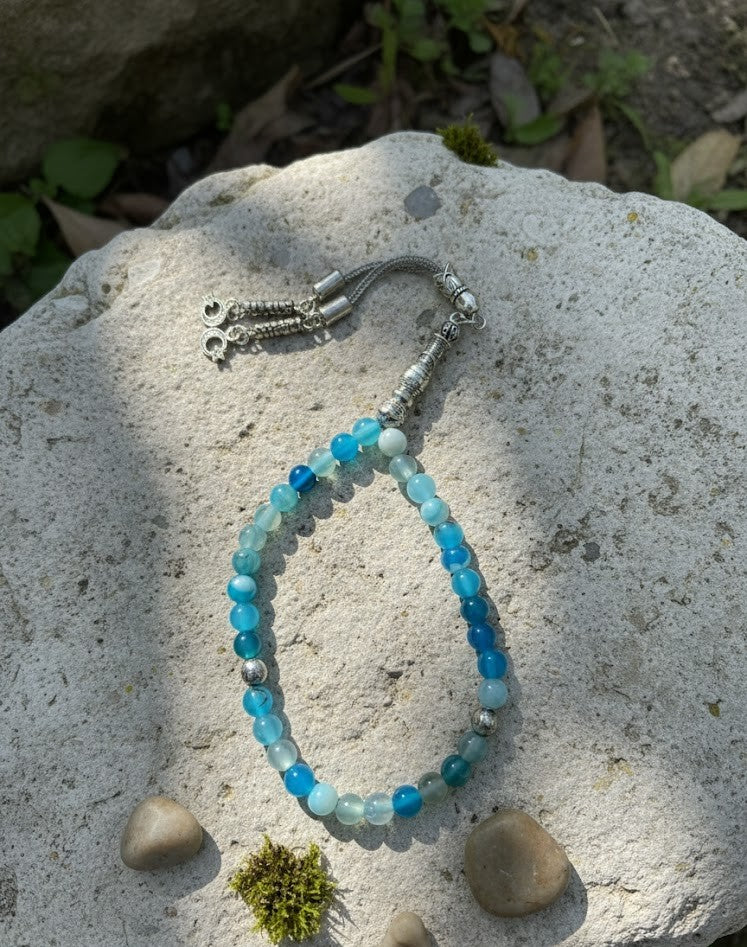 MAVİ TAŞLI MİNİK TESBİH